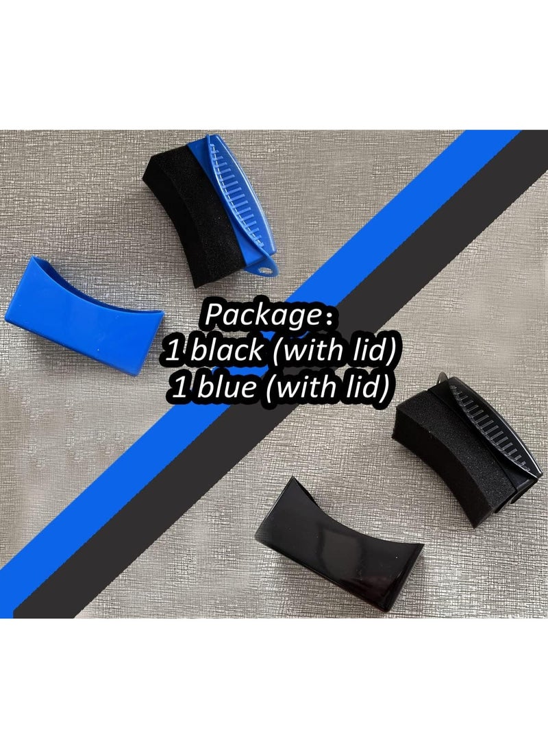 مجموعة مكونة من قطعتين لملمع الإطارات - وسائد رغوية قابلة لإعادة الاستخدام لتلميع الإطارات وتفصيل السيارات - Image 2